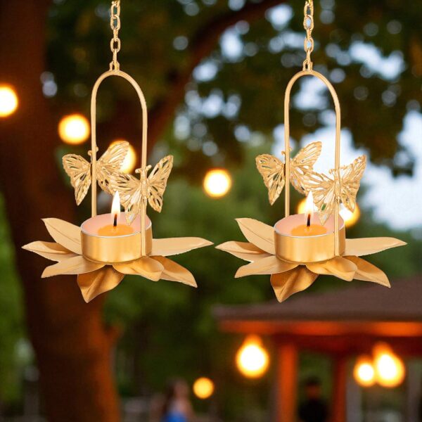 S/2 Butterfly T-Light Hanging