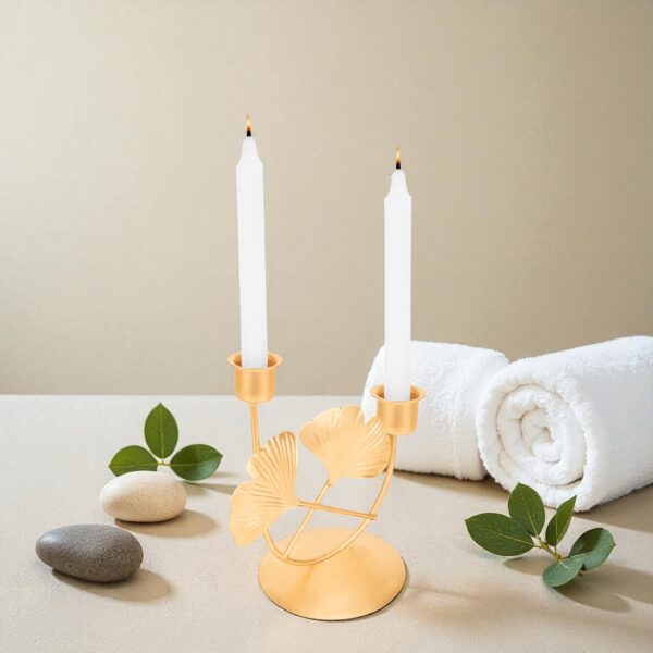 Handcrafted 2 Candles Stand