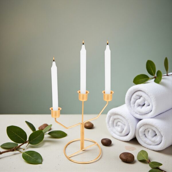 Stylish 3 Candles Stand